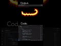 fire centipede #popular #coding #html #javascript #animation #centipede