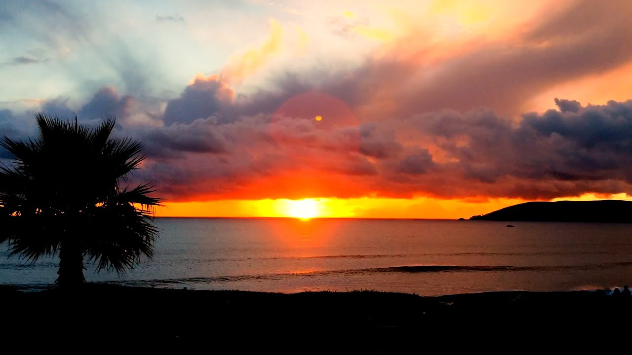 Sunset at Pismo Beach (Time-lapse) - YouTube