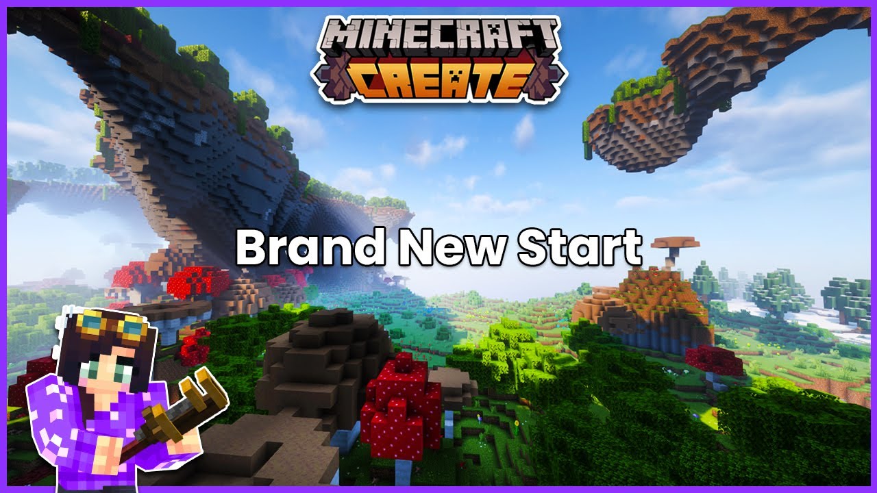 The Start of a Fresh New World - Episode 0! Create Mod Minecraft - YouTube