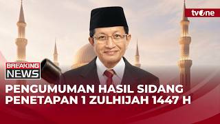 Download lagu [FULL] Sidang Isbat Penetapan 1 Zulhijah 1447 H | Breaking News