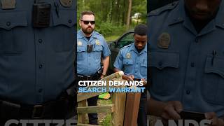 Two cops show up at this man’s compound with no warrant, no probable cause, and no legal authority