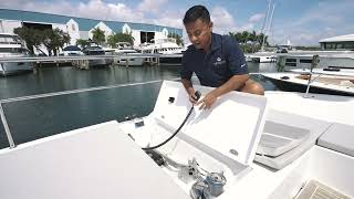Leopard 40 Powercat - How To: Windlass Operation