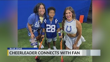 Video of deaf Colts fan signing with cheerleader goes viral