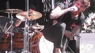 The Devil Wears Prada - Dead Throne / Constance w/ Tim Lambesis! - Mayhem Fest 2012 Saratoga Springs