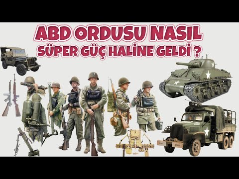 ABD ORDUSU NASIL SÜPER GÜÇ HALİNE GELDİ ? 2. dünya savaşı tarihi