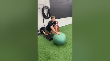 Physio Ball Assisted Nordic Hamstring