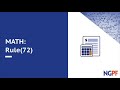 Understanding the Rule of 72 and Function Notation