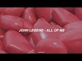 john legend - all of me ; español