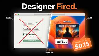 I Fired My Thumbnail Designer (Claude + Nano Banana Pro)