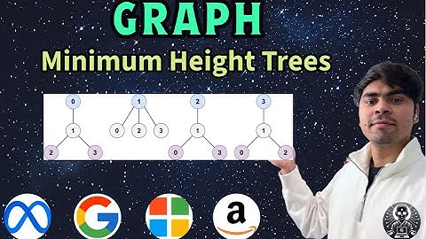 LeetCode 310 | Minimum Height Trees | Python Leaf-Trimming (Topological) | AlgoYogi