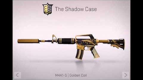 CS:GO M4A1-S Golden Coil | Shadow Case First Look! " CSGO M4A1-S | GOLDEN COIL "