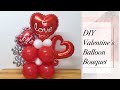 DIY Valentine’s Balloon Bouquet / Balloon BouquetTutorial / Balloon Ideas