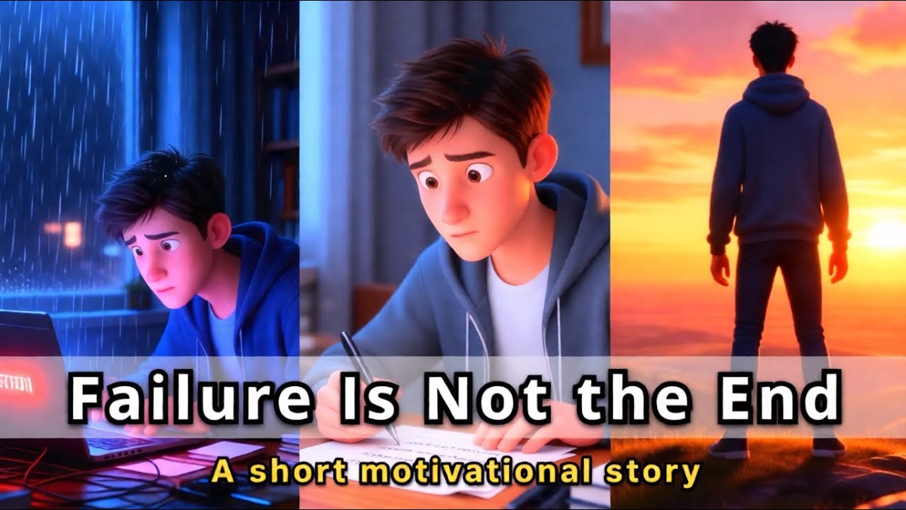 Failure Is Not the End | Powerful Motivational Story That Will Change Your Mindset