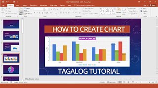 How To Insert Chart In Powerpoint Tagalog Tutorial