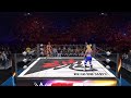 WWE 2K26 Mila vs Tina last woman standing