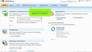 How to manage databases with the Webadmin in Plesk10 - Canadian Web Hosting