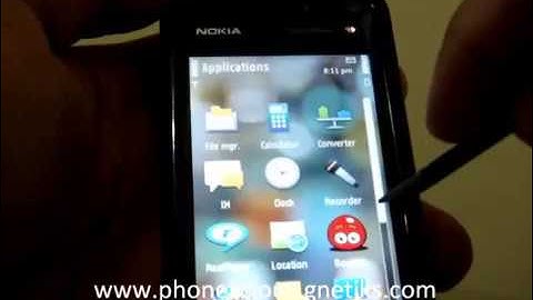 Nokia 5800: Browser Capabilities