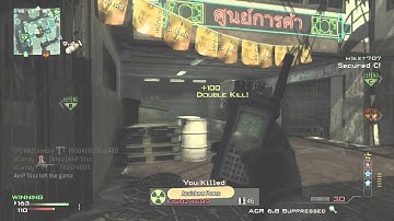 MW3: 3 min Flawless MOAB on Bootleg (34-0)
