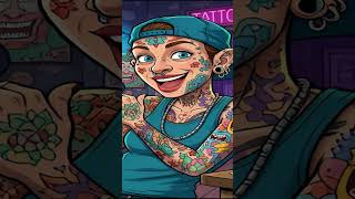 Tattoo Piercing Fan - Jacquelin Altaïr.      #reachmorepeople #growth #viralshorts #sharethisnow