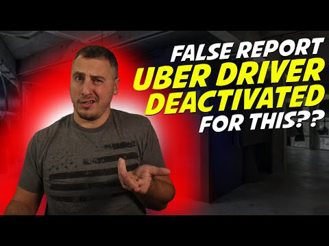 Uber Driver Deactivated From False Report About THIS?!