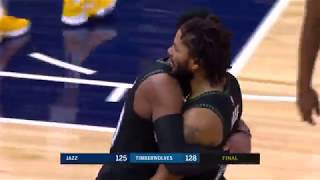Derrick Rose Career High 50 points with Game-Winning Block to win Jazz