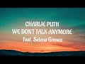 CHARLIE PUTH - WE DON