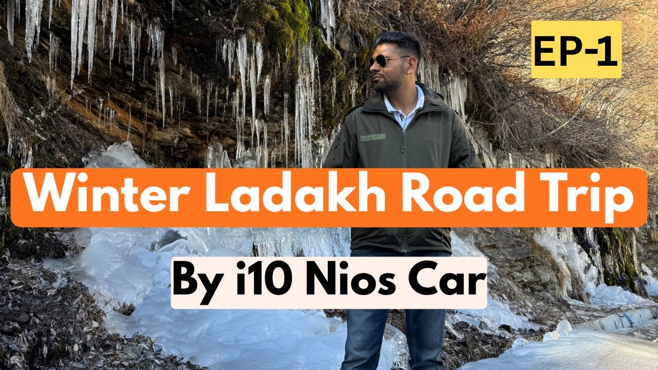EP1 Winter Ladakh Roadtrip All Updates| Delhi to Darcha | Atal Tunnel Sissu Lahaul Latest Video 2025