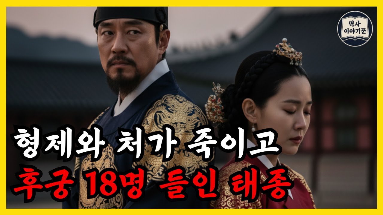 [한국사] 형제와 처가까지 전부 죽이고 후궁까지 18명 들인 태종 이방원 l 조선시대 l 역사이야기 - YouTube