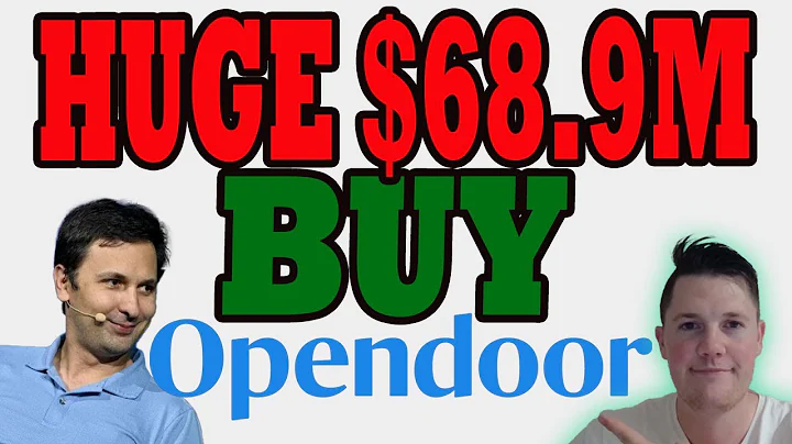 HUGE $68.9M Opendoor BUY 🔥 Something BIG Coming for Opendoor?! │ Price Prediction