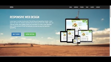 Part 1: Build Responsive Website Using Bootstrap: Website Tour