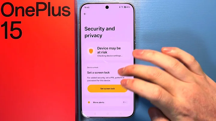 OnePlus 15 - How to Enable/Disable App Content