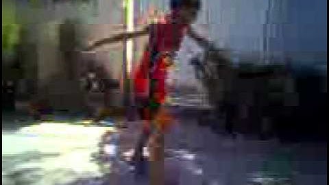 Waveboard walking trick