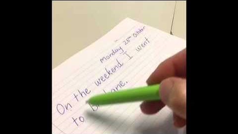 Writing a recount - Yr 1