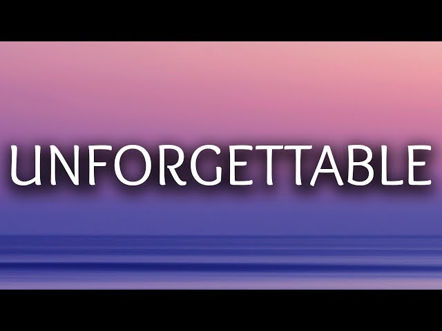 French Montana ‒ Unforgettable (Lyrics) 🎤 ft. Swae Lee class=