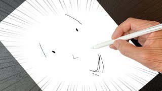 【サカモトデイズ】朝倉シンのイラストを一筆書きで描いてみた！One Line Art of Shin Asakura from SAKAMOTO DAYS! screenshot 5