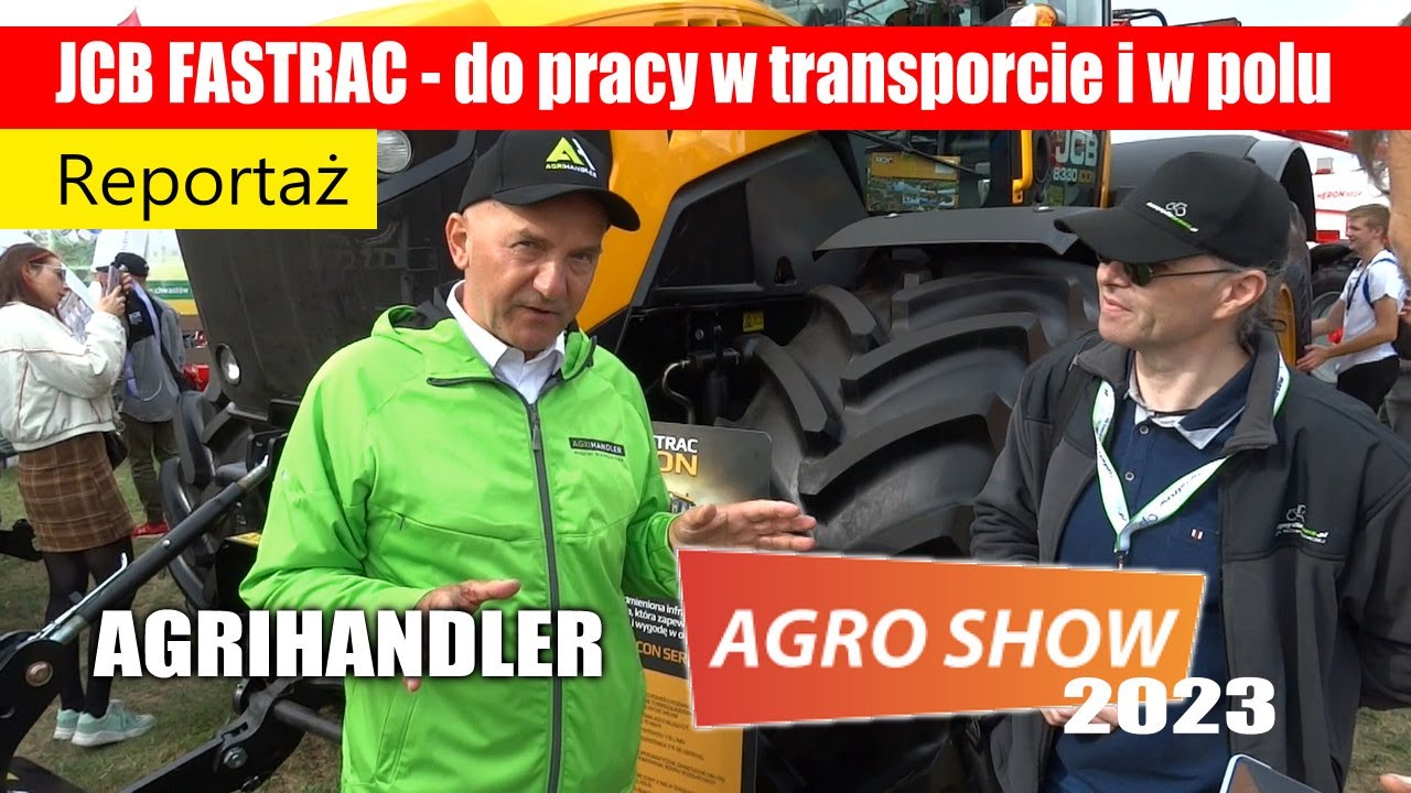 maxresdefault JCB Fastrac iCON do pracy w transporcie i w polu   Agro Show 2023