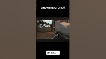 Brimstone on Bind hits DIFFERENT with this 4K clutch! 🔥 #ValorantClutch #valorant #yt #ytshorts #ai