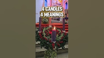The 4 Meanings of Advent Candles 🕯️ #Christmas2025