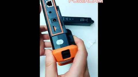 IP Camera Test IPC-1910C Plus with Cable Tracer 8MP AHD CVI TVI   8K HD Display Video Monitor