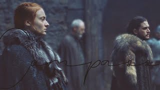 Jon & Sansa | Compass points you Home