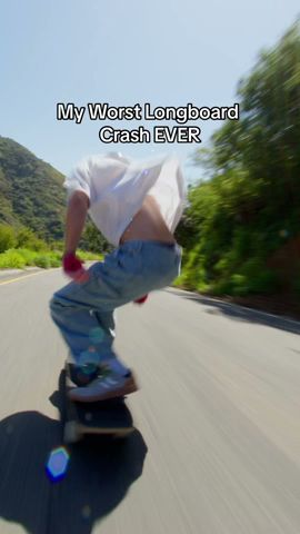 My Worst Longboard Crash Ever ^^