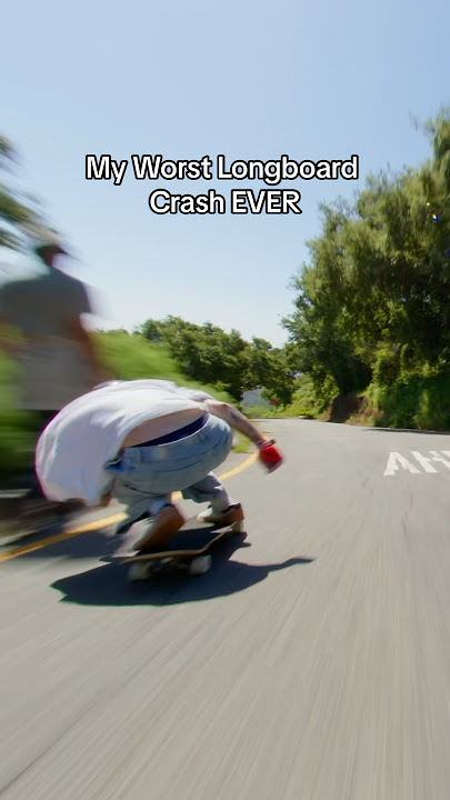 My Worst Longboard Crash Ever ^^