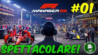 F1 Manager 2022 - Gameplay ITA - 01 - SPAVENTOSAMENTE BELLO