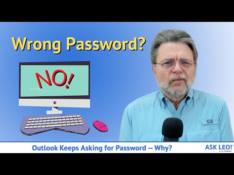 Outlook Keeps Asking for Password — Why?