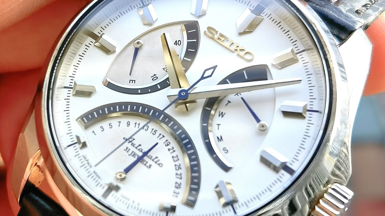 Đẹp] Seiko Presage Retrograde Day Date 41mm SARD001 | ICS Authentic -  YouTube