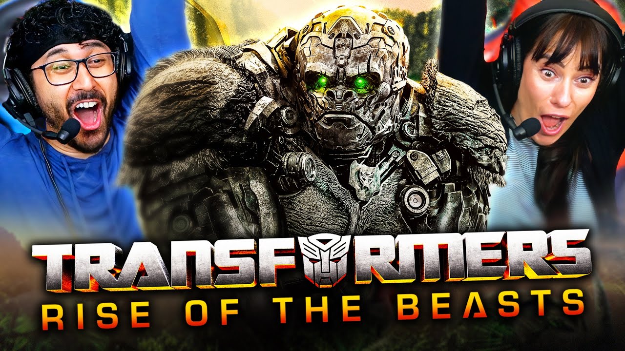 TRANSFORMERS RISE OF THE BEASTS MOVIE REACTION! First Time Watching