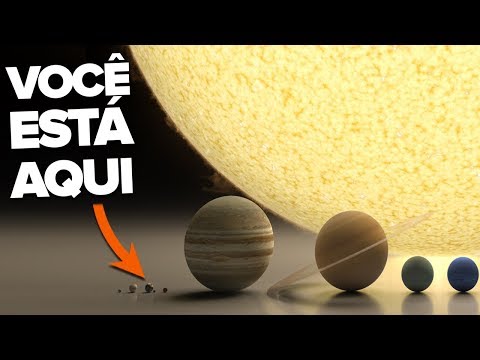 Vídeo: Qual é o tamanho da Terra em relação ao universo?