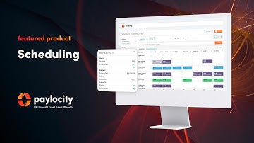 Smart Scheduling with Scheduling by Paylocity