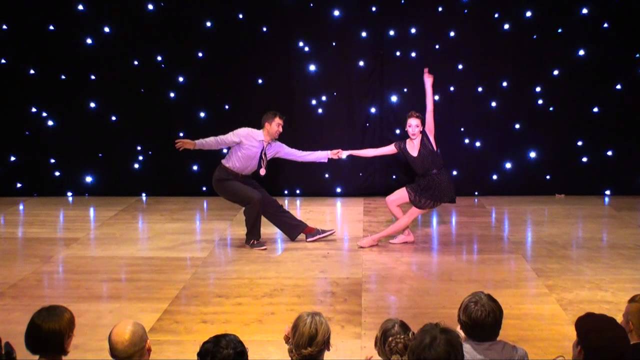 ESDC 2013 - Open Swing Showcase - Adam Brozowski & Lana Mykhaylyuk (USA & Ukraine)