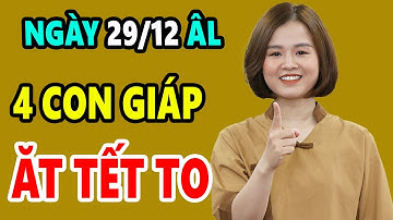 Đúng 29 Tết Loa Phường Báo Tin 4 Con Giáp TRÚNG SỐ ĐỘC ĐẮC Đổi Đời Cực Nhanh Thoải Mái tiền tiêu tết